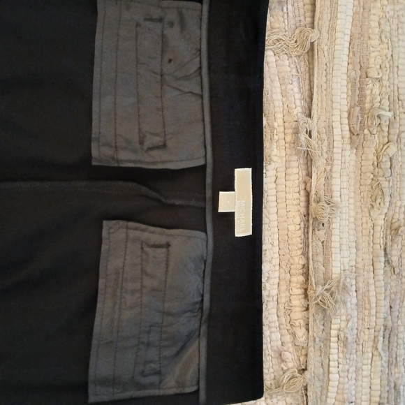 Michael kors Black Pant size 8 polyester Zipper womens used - Picture 8 of 14